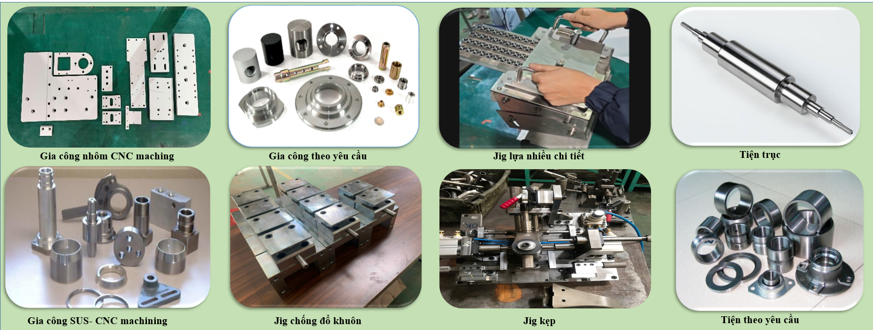 SẢN PHẨM GIA CÔNG